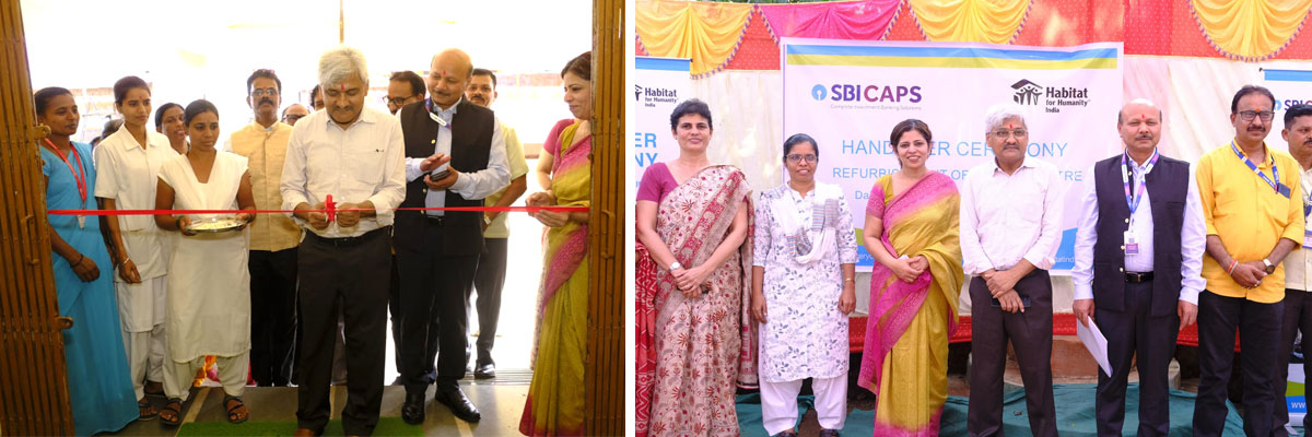Handover of 4 refurbished Health Centers in Palghar in association with SBICAPS