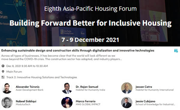 ASIA PACIFIC HOUSING FORUM 8 