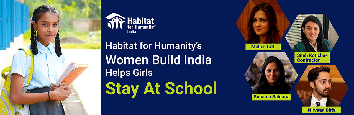 WOMEN BUILD INDIA SUPPORTS STAY AT SCHOOL