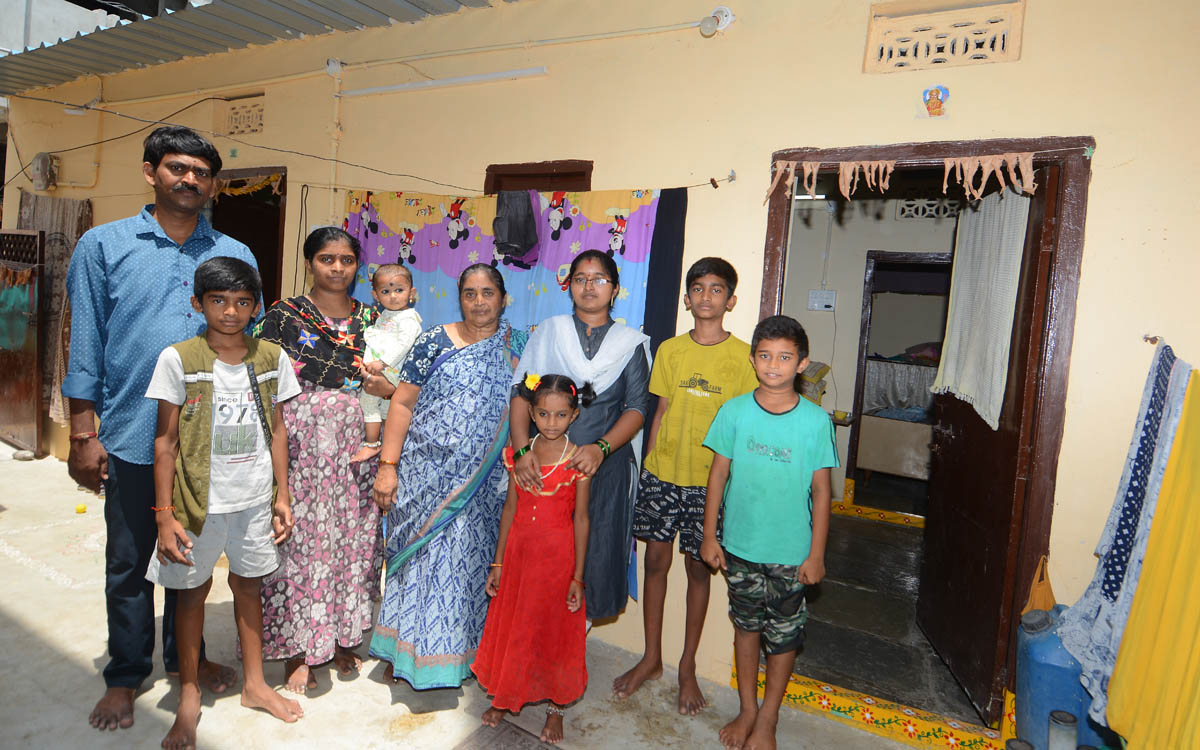 Habitat India and IKEA improve homes for 70 low-income families in Telangana