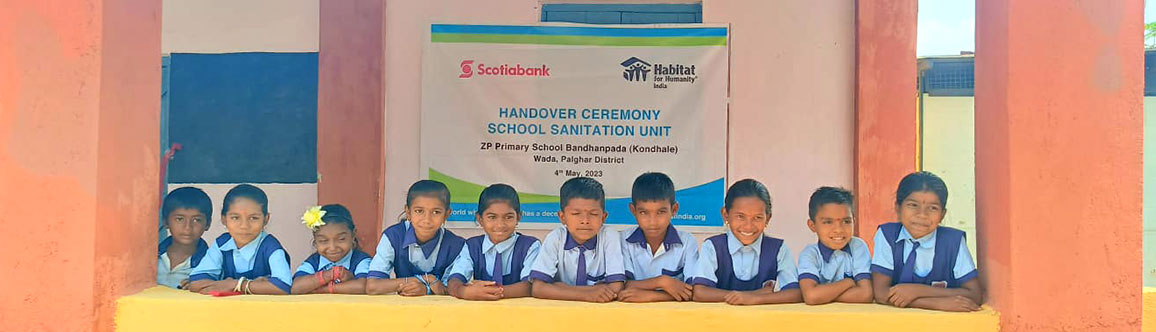 Palghar School Gets a New Sanitation Complex