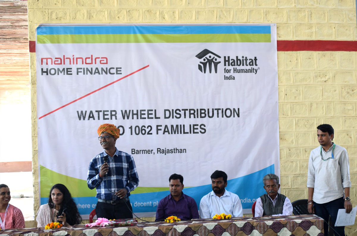 Water Wheels Distribution in Rajasthan