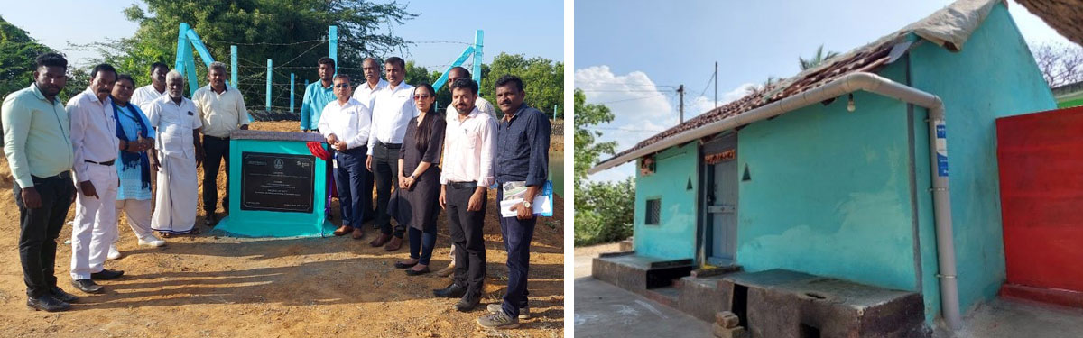 Rooftop Rainwater Harvesting System in Tamil Nadu