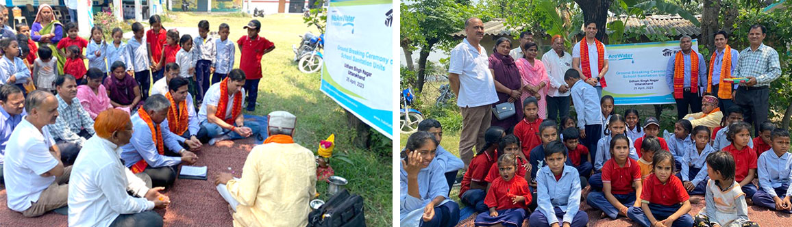 Groundbreaking for Sanitation Project in Uttarakhand