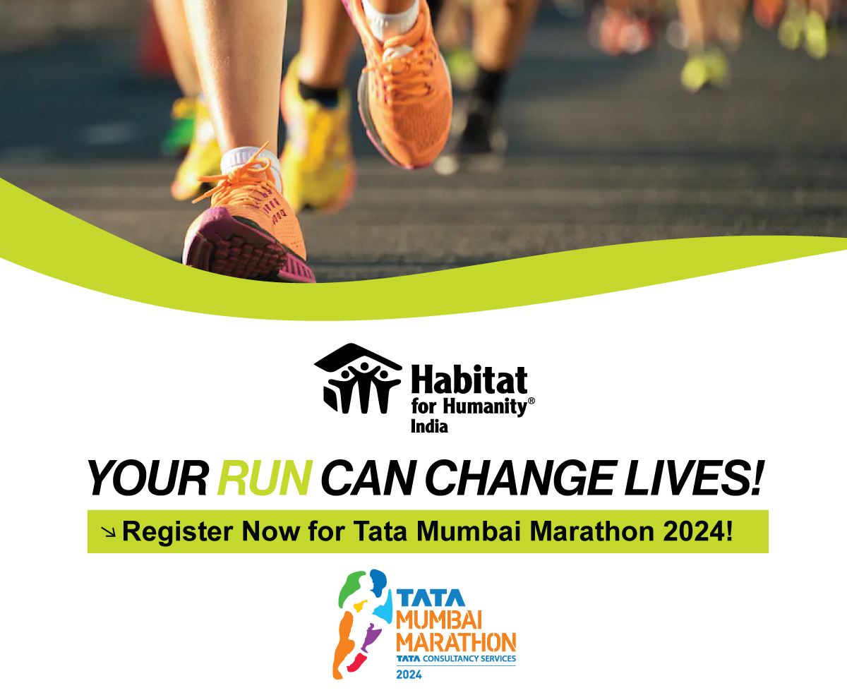 Race with a Purpose: Tata Mumbai Marathon 2024 x Habitat for Humanity India
